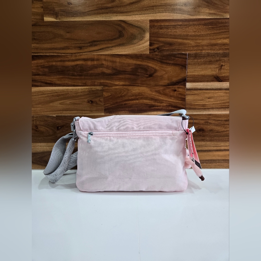 Kipling Bag Crossbody Shoulder Light Pink Monkey Keychain, NEW BAY - Picture 6 of 17